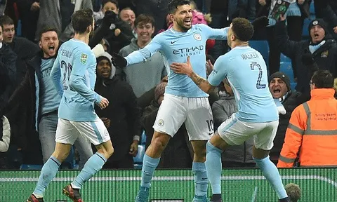 'Chết đi sống lại' tại Etihad, Man City nghẹt thở giành lợi thế tối thiểu