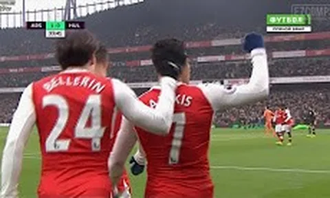 Chiến thắng 2-0 của Arsenal trước Hull