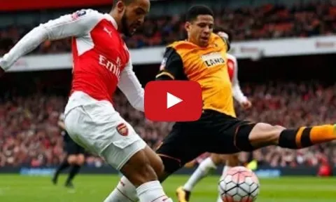 Chiến thắng 4-1 của Arsenal trước Hull City ở trận lượt đi