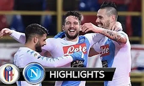 Chiến thắng 7-1 của Napoli trước Bologna
