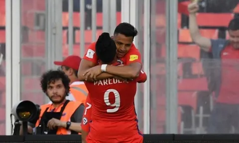 Chile Vs Venezuela (Vòng loại World Cup 2018 khu vực Nam Mỹ)