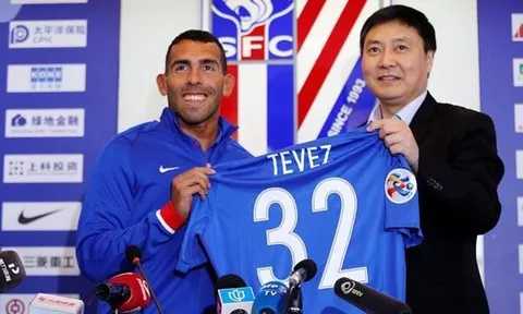 CHÍNH THỨC: Carlos Tevez đến Trung Quốc, hưởng lương cực khủng