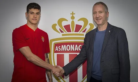 CHÍNH THỨC: Sao mai Serie A cập bến Monaco