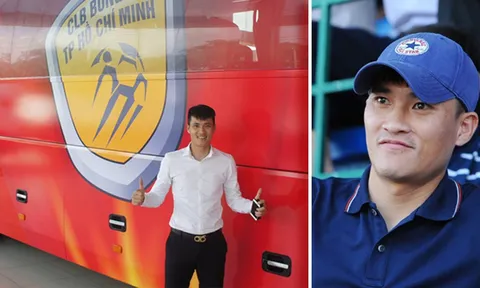 Choáng với xe bus siêu khủng của Công Vinh