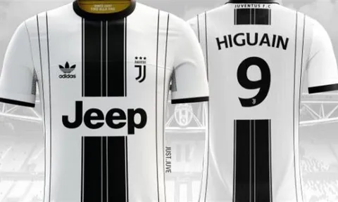 Chùm ảnh: Áo đấu với logo 'thảm họa' của Juventus đẹp không tưởng