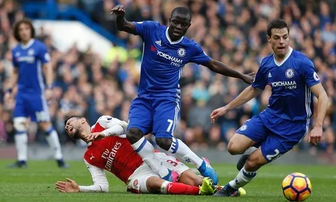 Chùm ảnh: Arsenal thua bạc nhược trước Chelsea