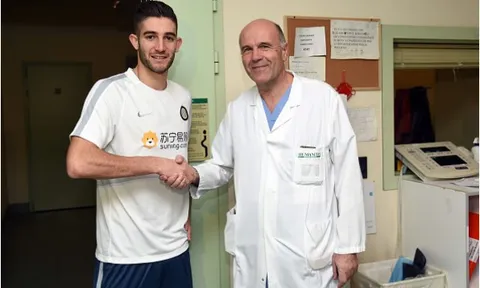 Chùm ảnh buổi kiểm tra y tế của 'bom tấn' Gagliardini tại Inter