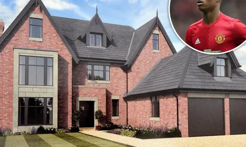 Chùm ảnh: Cận cảnh tổ ấm triệu bảng mới của Marcus Rashford