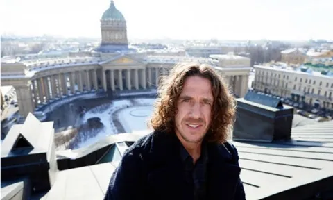 Chùm ảnh: Carles Puyol và một ngày chinh phục nước Nga