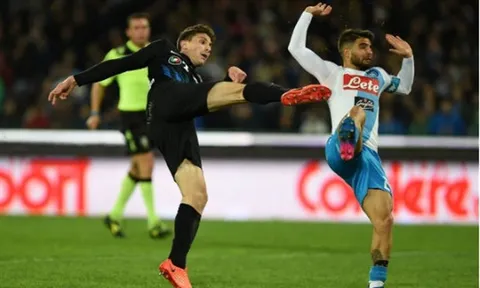 Chùm ảnh: Hiện tượng Atalanta hạ gục Napoli chỉ với 10 người ngay tại San Paolo