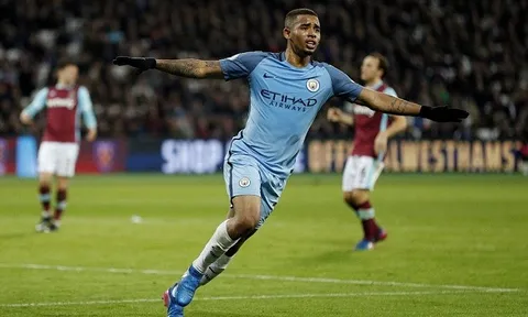Chùm ảnh: Man City nhàn hạ vượt qua West Ham trong lần tái đấu