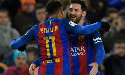 Chùm ảnh: MSN đồng loạt nổ súng, Barca ngược dòng trước Bilbao trên sân nhà