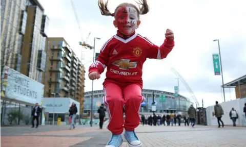 Chùm ảnh: Những chú 'Quỷ nhỏ' xinh xắn đã có mặt tại Wembley