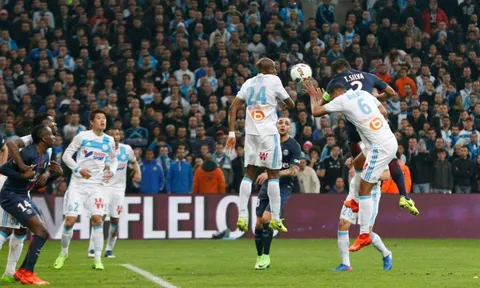 Chùm ảnh: PSG tàn sát Marseille, tiếp tục đua với AS Monaco