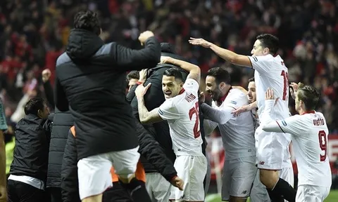 Chùm ảnh: Sevilla hạ gục 'độc cô cầu bại' Real Madrid