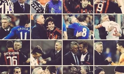 Chùm ảnh: Sự nghiệp đồ sộ của Ancelotti qua ảnh