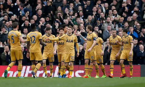 Chùm ảnh: Tottenham vượt ải Fulham bằng cú hattrick của Harry Kane