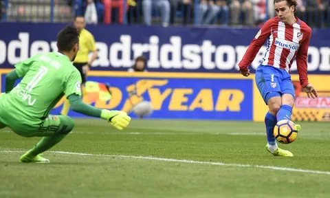Chùm ảnh: Trút giận lên Valencia, Atletico Madrid chấm dứt chuỗi 2 trận không thắng
