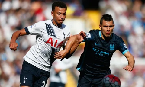 Chuyển động Man City: Đẩy Aguero, đón Alli