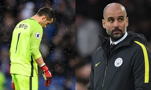 Claudio Bravo chính là sai lầm đầu tiên của Pep