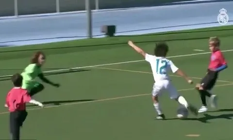 Con Marcelo lập hat-trick ở đội trẻ, Real sắp có siêu tiền đạo trong tương lai
