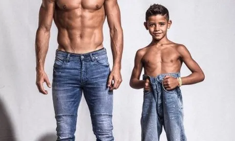 Con trai Ronaldo được huấn luyện như thế nào?