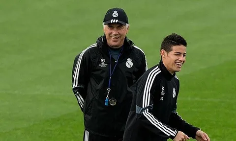 Con trai sa sút, cha James Rodriguez ngầm trách Zidane