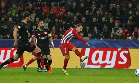 Công cùn thủ kém, Leverkusen đại bại trước Atletico