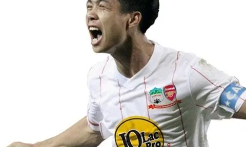 Công Phượng được trao số áo may mắn tại V.League 2017