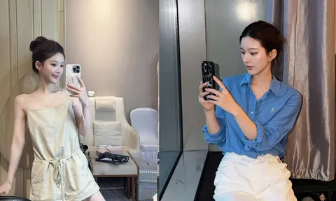 Công thức mặc đẹp đời thường của Triệu Lộ Tư, đơn giản, dễ áp dụng nhưng vẫn nổi bật