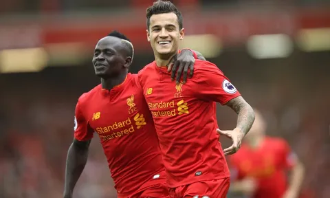Coutinho solo tuyệt đẹp nâng tỷ số 2-1 cho Liverpool (Liverpool vs Everton)