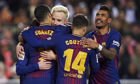 Coutinho và Suarez lặp lại điều thú vị sau 5 năm