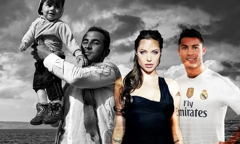 CR7 sát cánh cùng Angelina Jolie trong series truyền hình