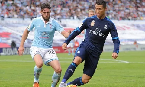 Cristiano Ronaldo gây thất vọng vs Celta Vigo
