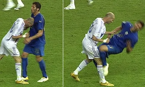 Cú thiết đầu công của Zidane vs Materazzi