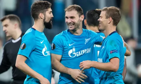 Cựu sao Chelsea nổ súng, Zenit lội ngược dòng giành vé đi tiếp