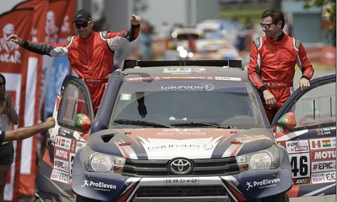 Cựu thuyền trưởng Chelsea gây ấn tượng tại cuộc đua Dakar 2018