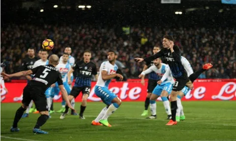 Đá hơn người, Napoli vẫn ôm hận trước Atalanta