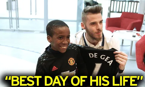 Dàn sao Man Utd làm ấm lòng CĐV nhí