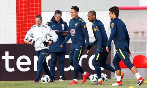 Dàn sao Ngoại hạng Anh hội tụ tại Moscow cùng tuyển Brazil