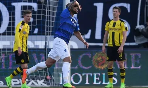 Darmstadt 2-1 Borussia Dortmund (vòng 20 Bundesliga)