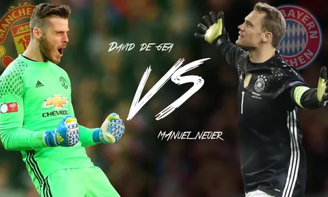 David De Gea vs Manuel Neuer - Ai xuất sắc hơn?