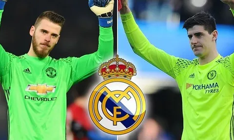 Real xếp De Gea sau Courtois trong danh sách mua sắm