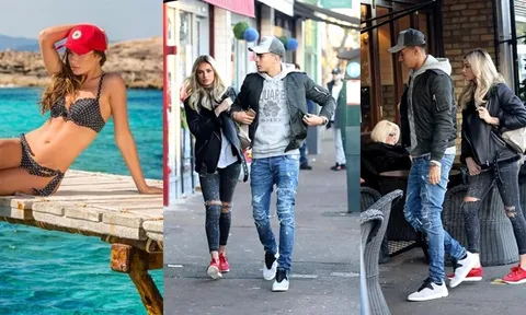 Dele Alli dắt bóng hồng xinh đẹp đi ăn mừng