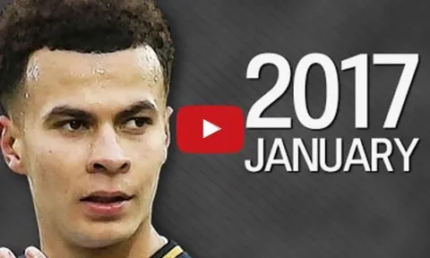 Dele Alli quá bùng nổ trong tháng Giêng 2017