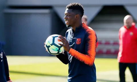 Dembele trở lại đội hình Barca trận gặp Getafe