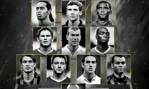 ĐHTB của FIFA 11 năm trước: Đầy rẫy huyền thoại!