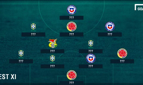 ĐHTB VL World Cup 2018 khu vực Nam Mỹ tuần qua: Có Neymar, thiếu Messi