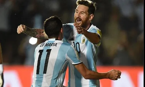 Di Maria: "Tôi cũng mắng nhiếc trọng tài nhưng họ chỉ phạt Messi"