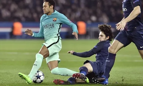 "Địa chấn" trên đất Pháp, PSG vùi dập Barca 4 bàn không gỡ